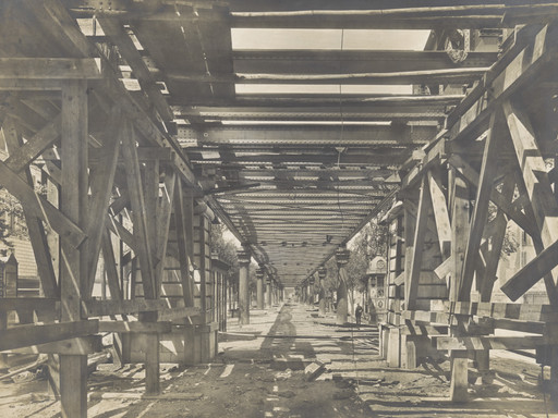 Unidentified photographer, French. Construction of the Paris Metro. c. 1905