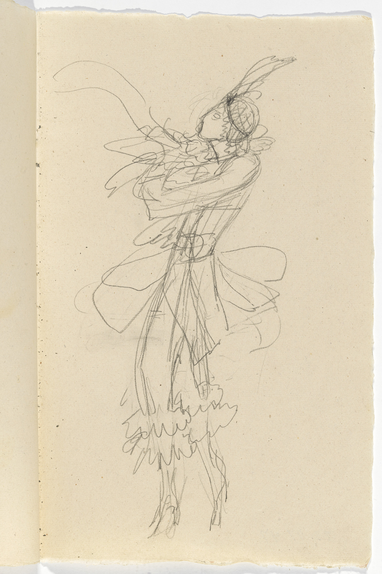 Florine Stettheimer. Costume design for artist's ballet Orphée of the Quat-z-arts