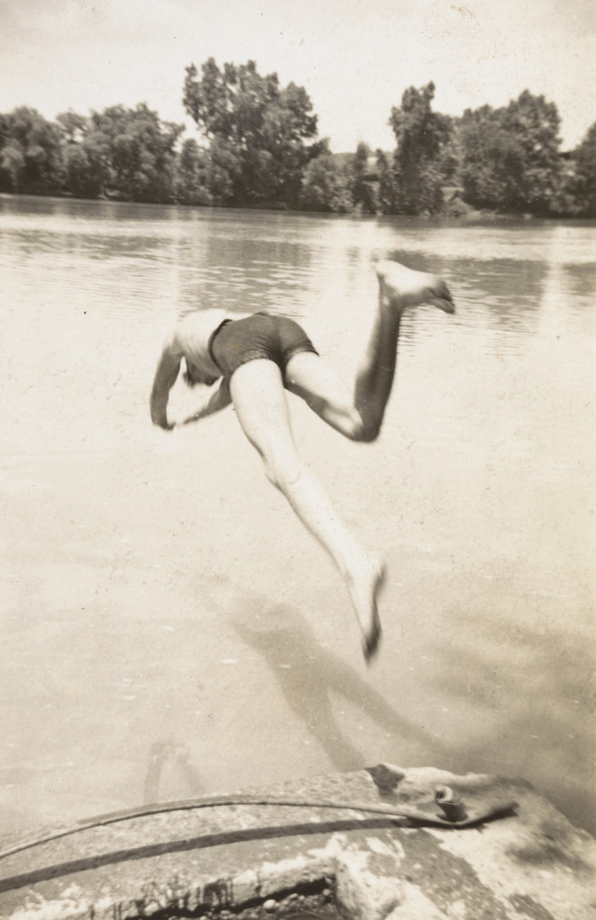 Untitled, (Man diving)