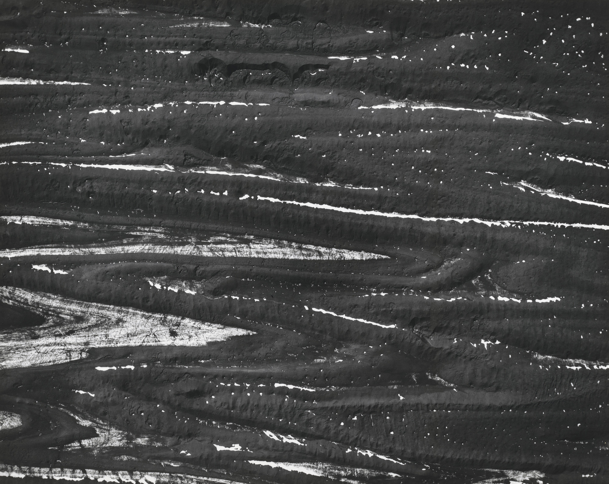 Bradford Washburn. Plastic Flow and Differential Seen in the Surface of the Great Bering Glacier