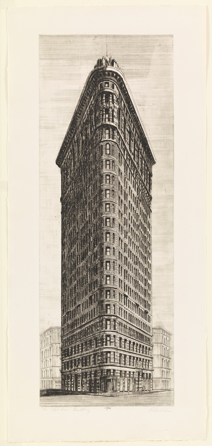 Richard Haas. The Flatiron Building. 1973