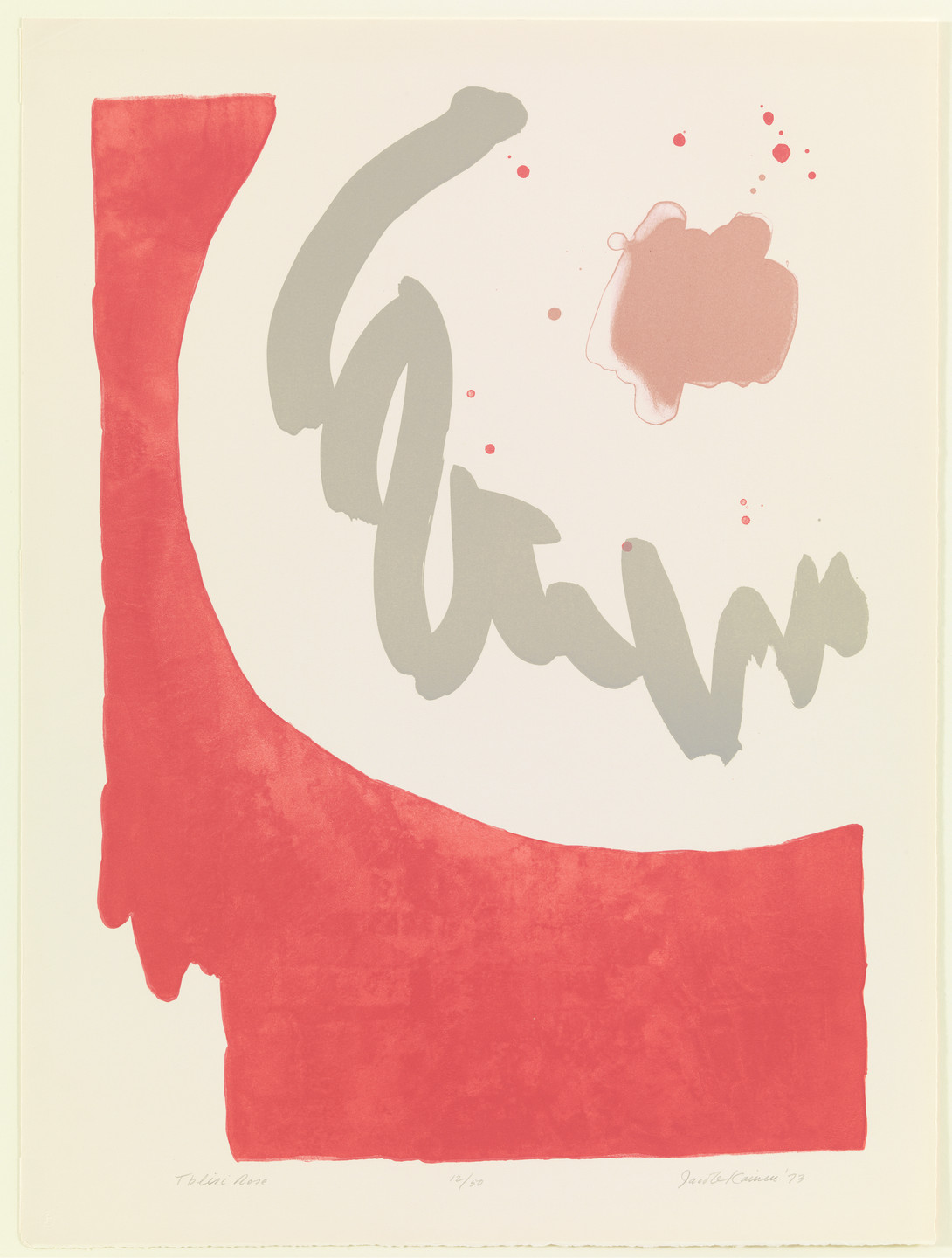 Jacob Kainen. Tblisi Rose. 1973