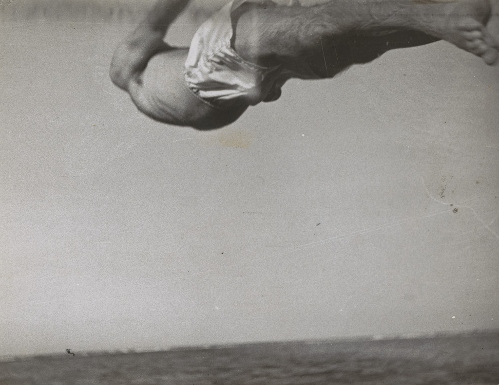 That's me in a dive after a few sets of tennis, Thanksgiving day