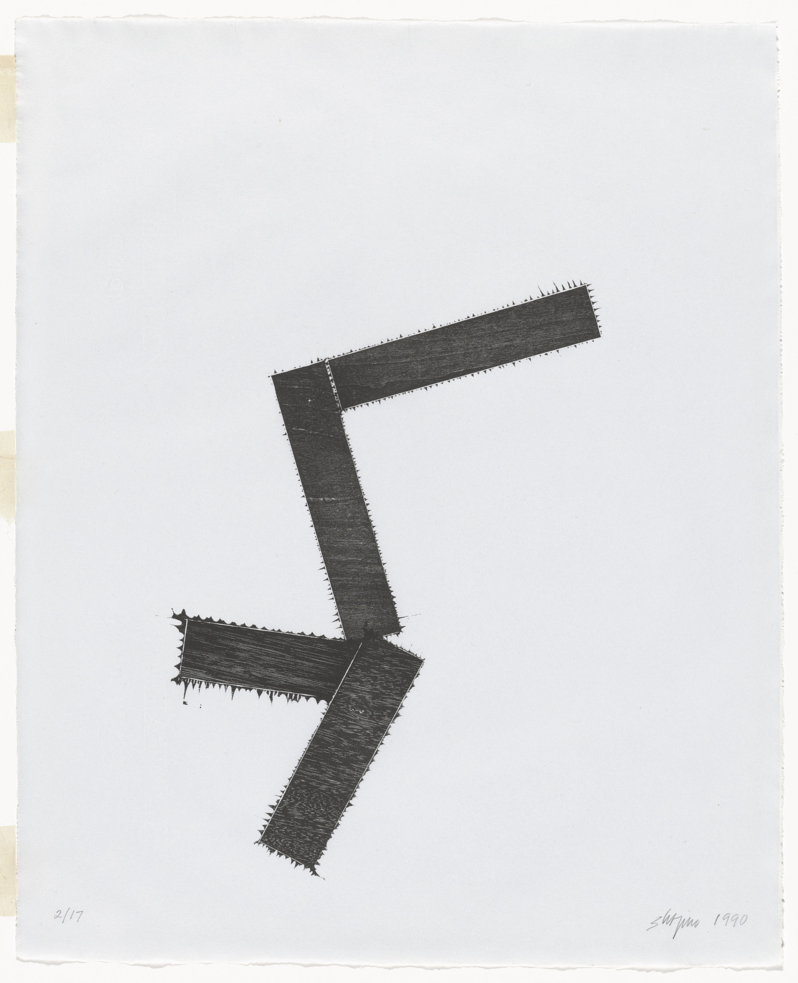 Joel Shapiro. Untitled