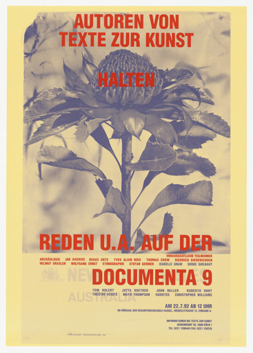 Christopher Williams. Untitled (Texte zur Kunst, Kassel, Germany, 1992)