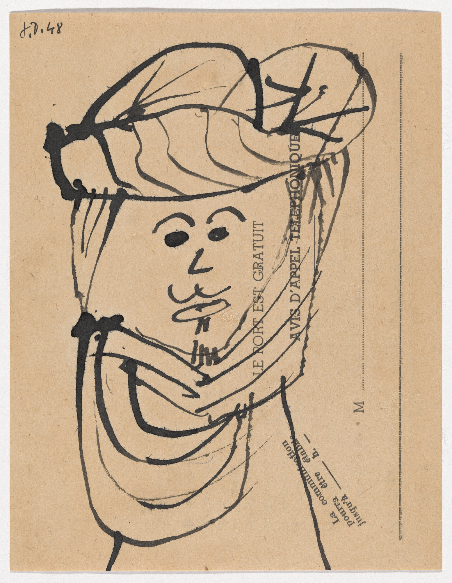 Jean Dubuffet. Sketchbook: El Golea, II
