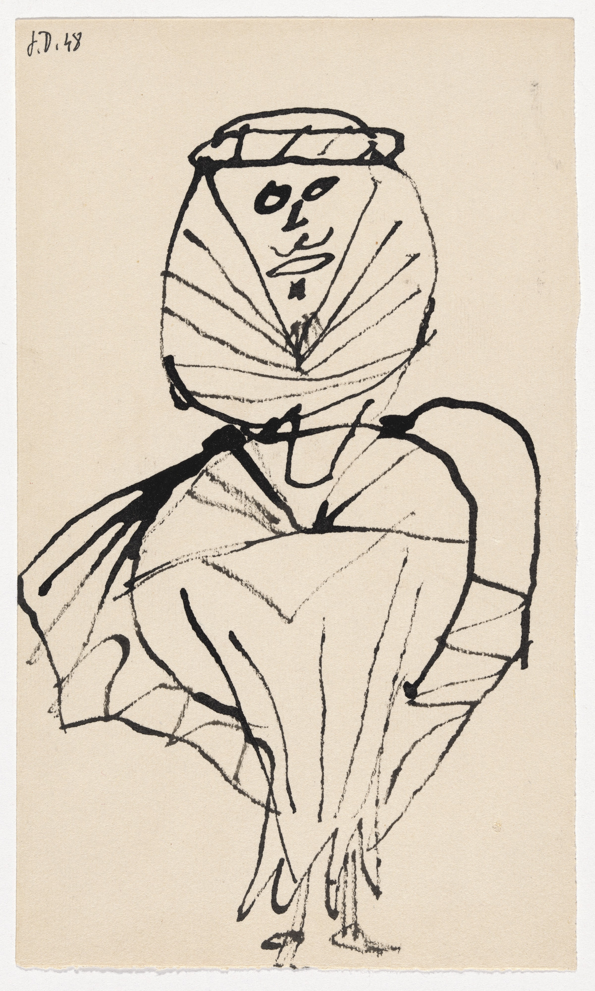 Jean Dubuffet. Sketchbook: El Golea, II