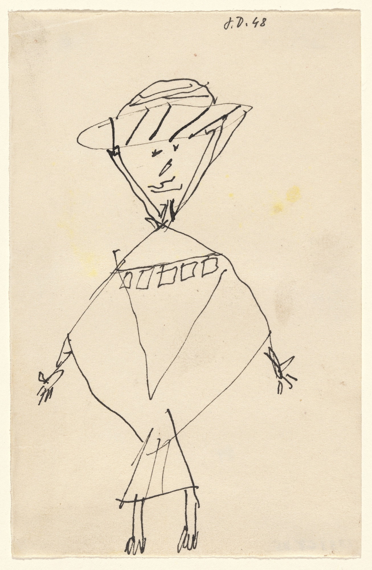 Jean Dubuffet. Sketchbook: El Golea, II