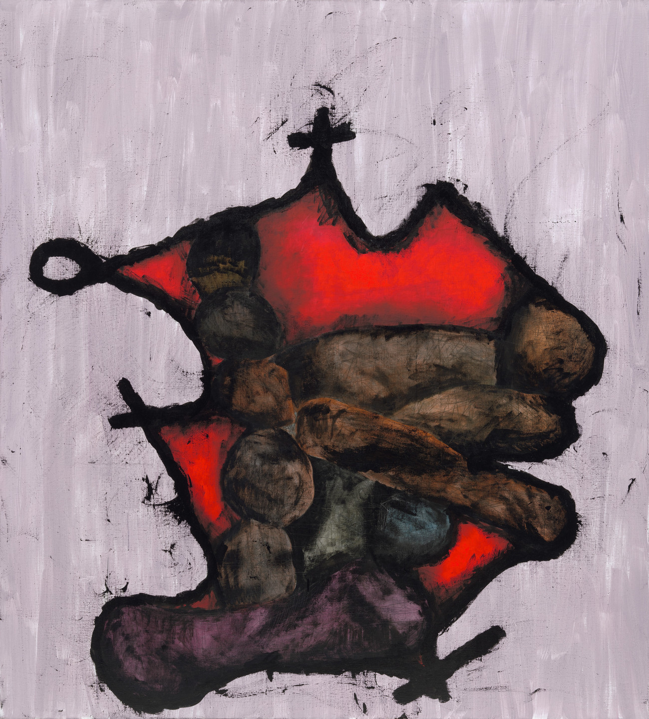 Charline von Heyl. Igitur. 2008