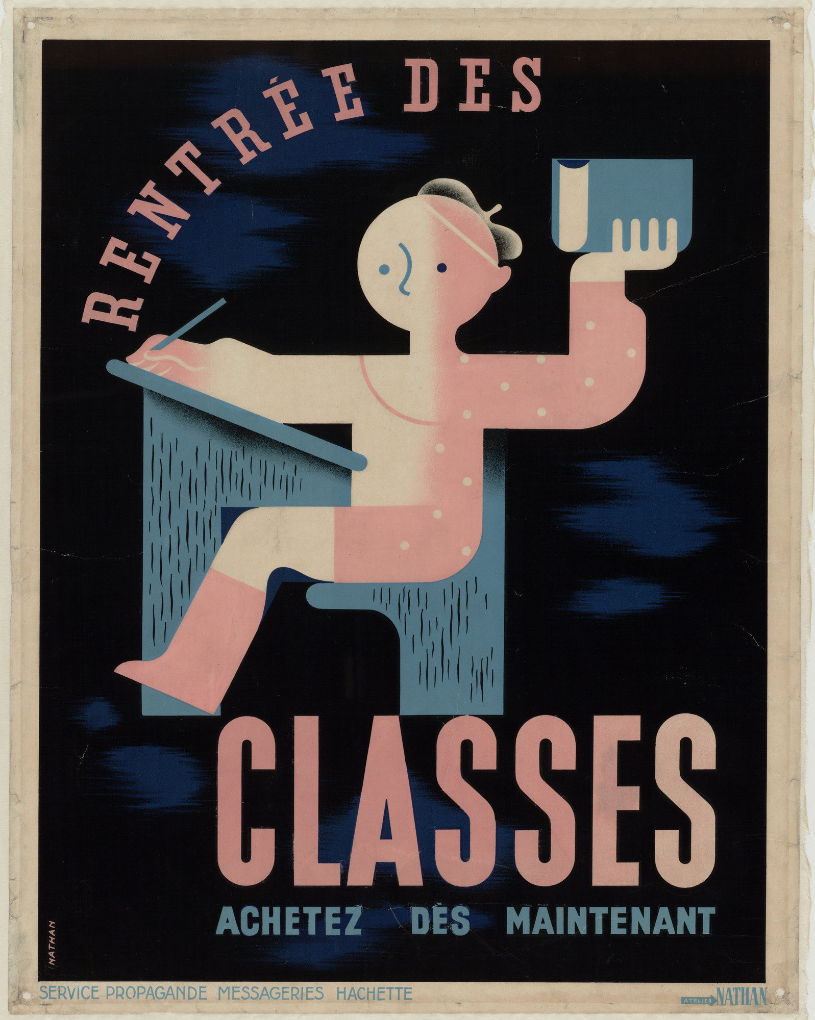 Jacques Nathan Garamond Rentree Des Classes Achetez Des Maintenant 1930s Moma