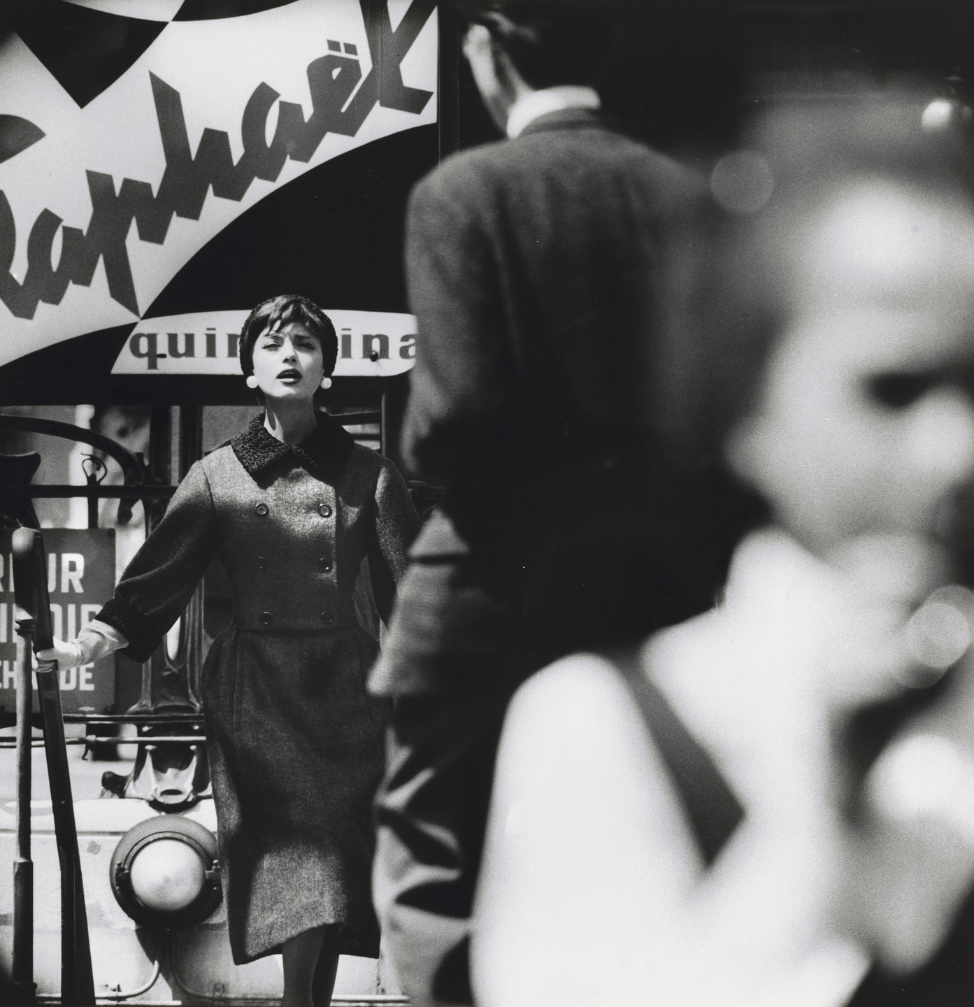 William Klein. Marie-Hélène, St. Raphael and Metro, Paris. 1958