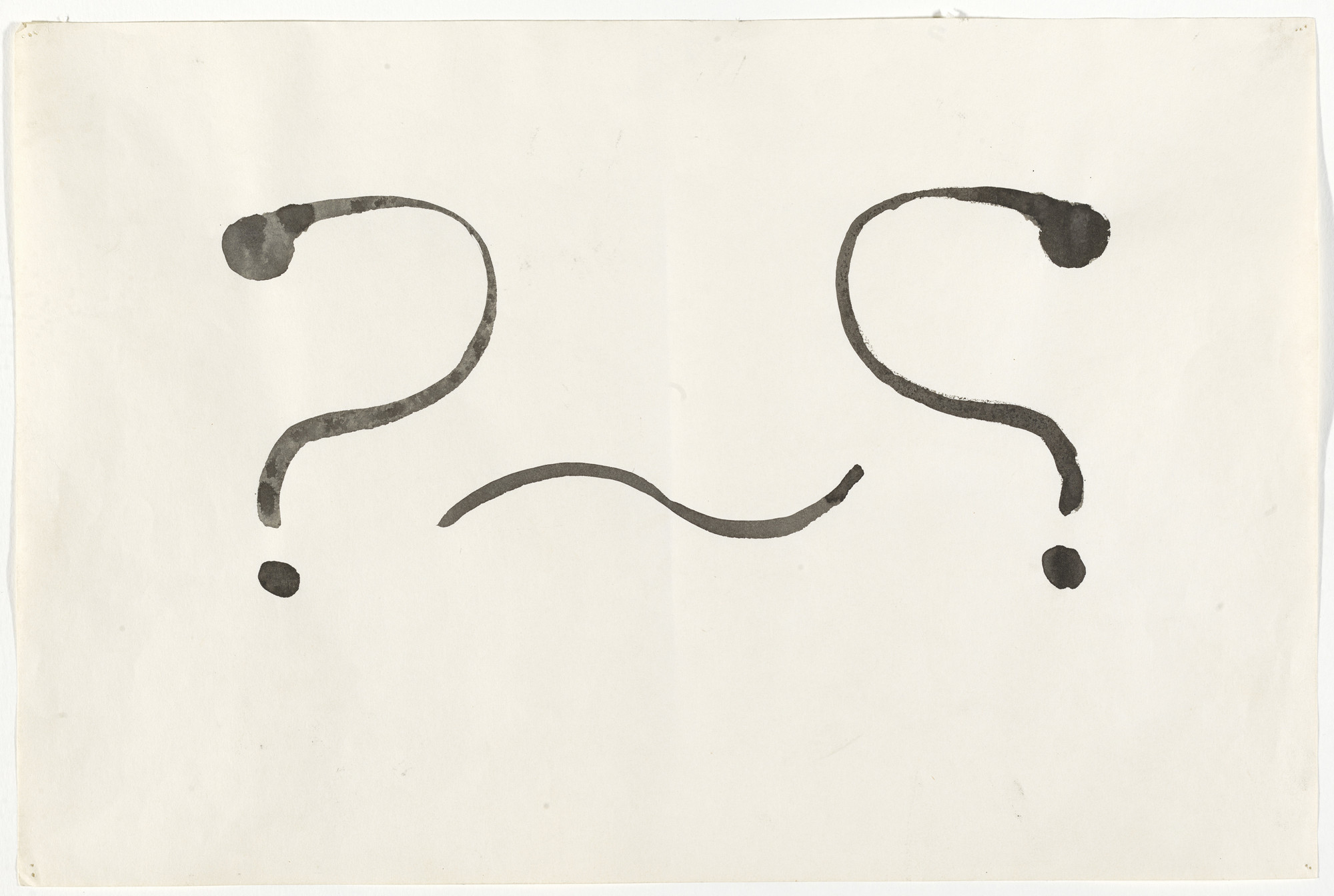 Mike Kelley. The Two of Symmetry. 1981