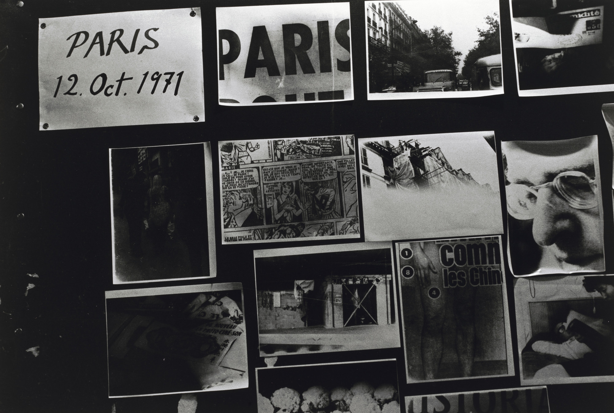Takuma Nakahira. Untitled from the series Circulation: Date, Place, Events. 1971