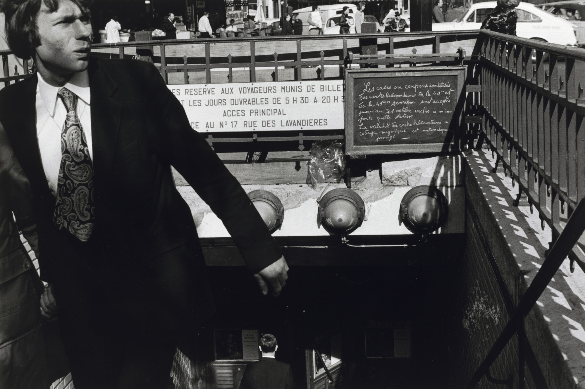 Takuma Nakahira. Untitled from the series Circulation: Date, Place, Events. 1971
