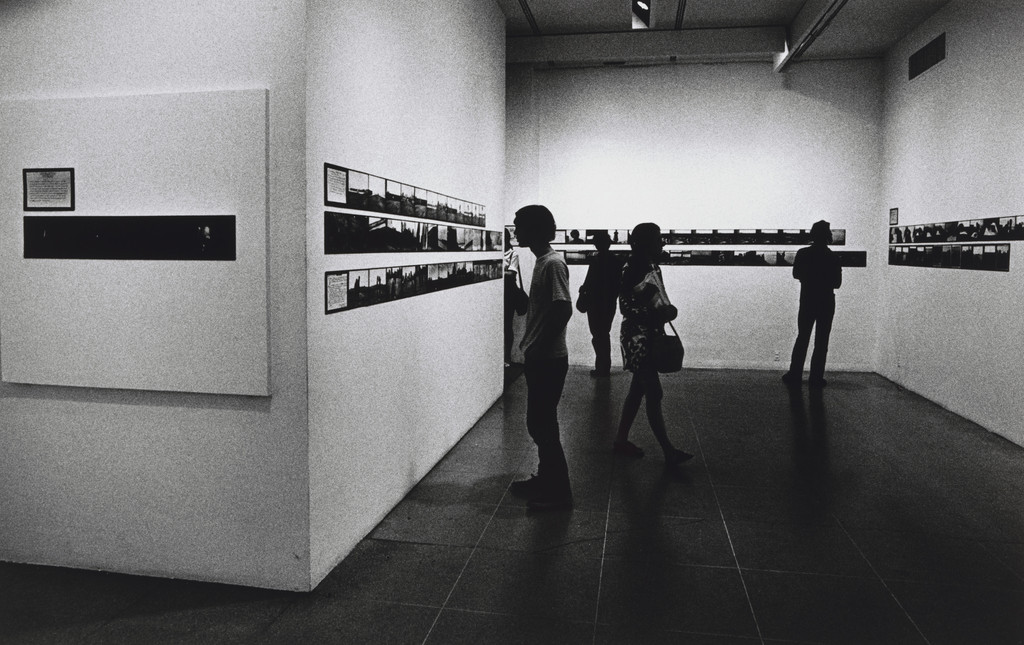Installation view of the exhibition, "Projects: Pier 18", János Kender, Harry Shunk, 1971