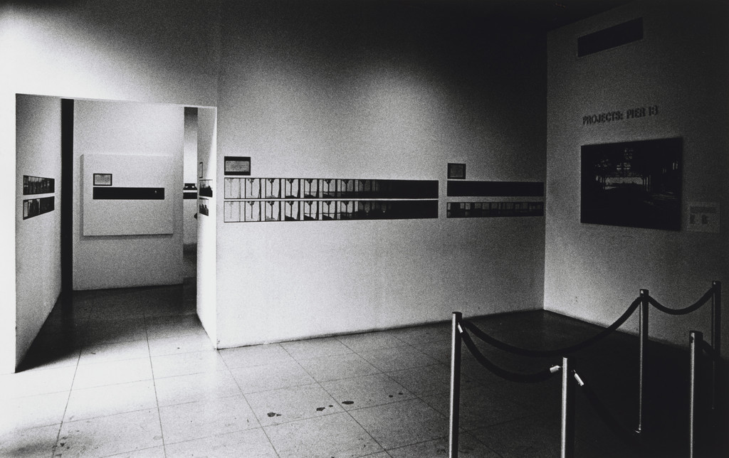 Installation view of the exhibition, "Projects: Pier 18"