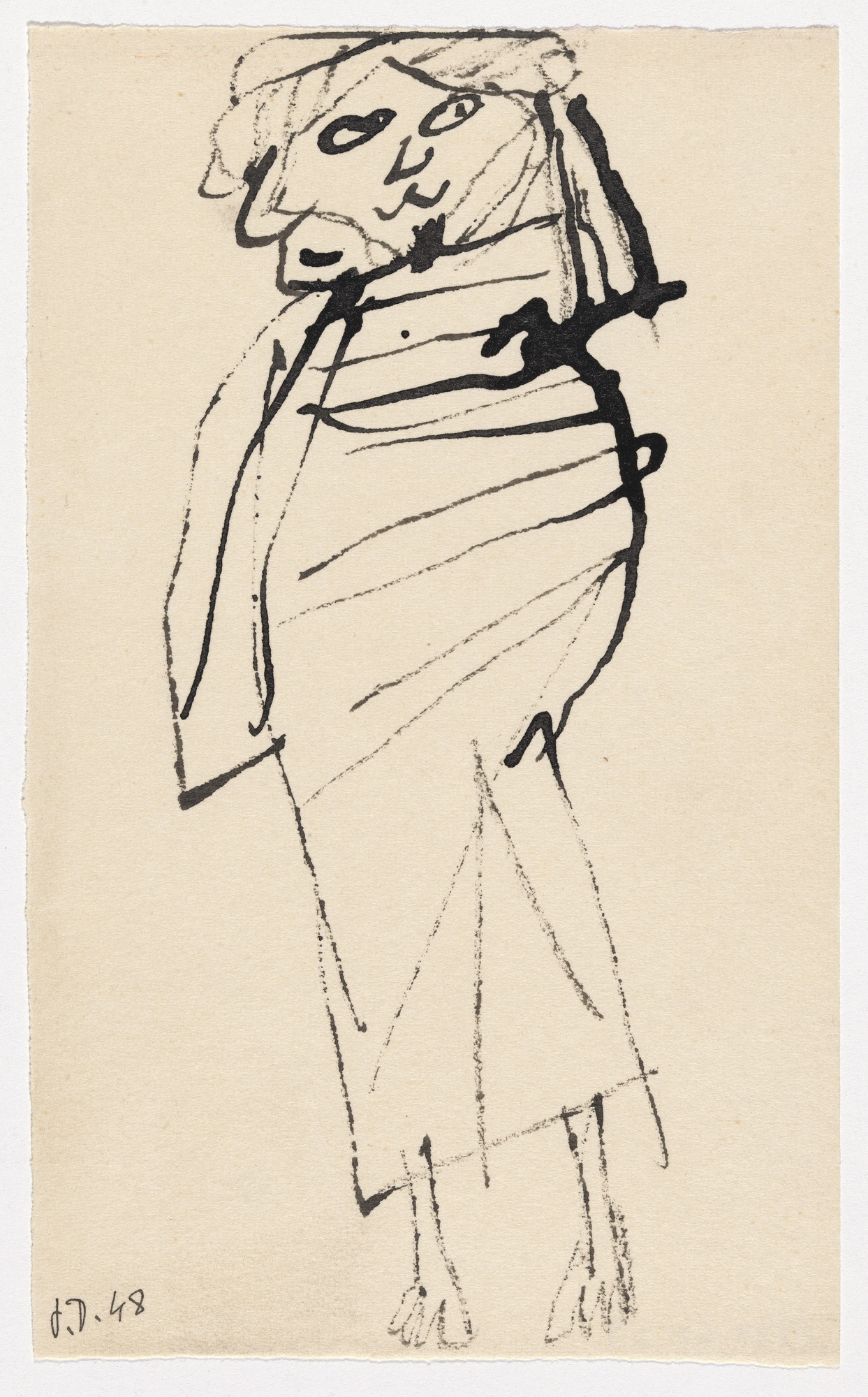 Jean Dubuffet. Sketchbook: El Golea, II