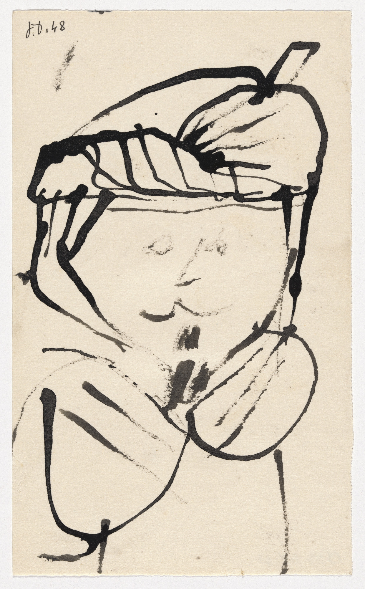 Jean Dubuffet. Sketchbook: El Golea, II