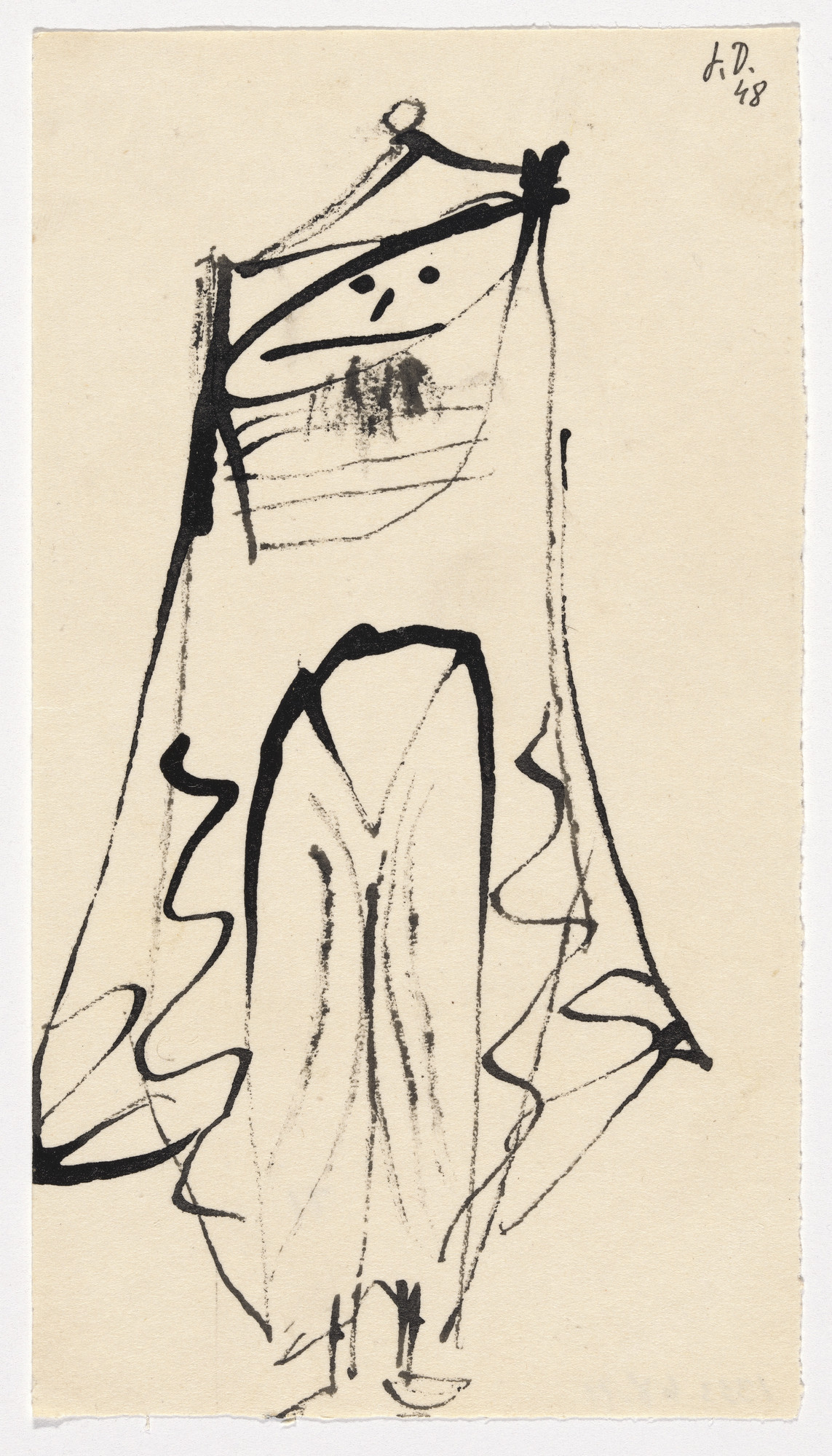 Jean Dubuffet. Sketchbook: El Golea, II