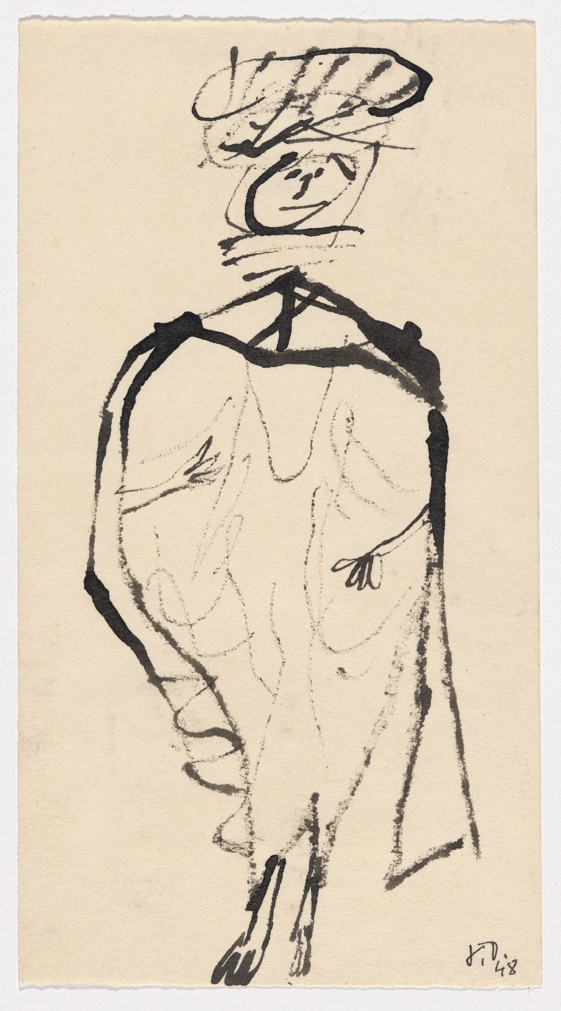 Jean Dubuffet. Sketchbook: El Golea, II