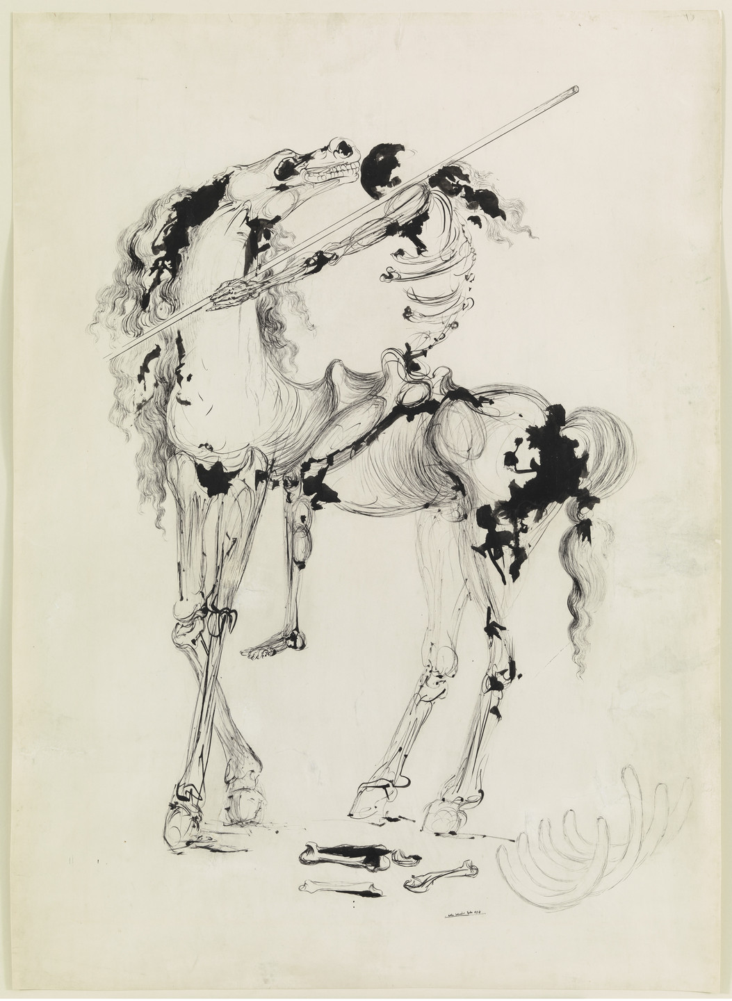 Salvador Dalí. Cavalier of Death. 1934