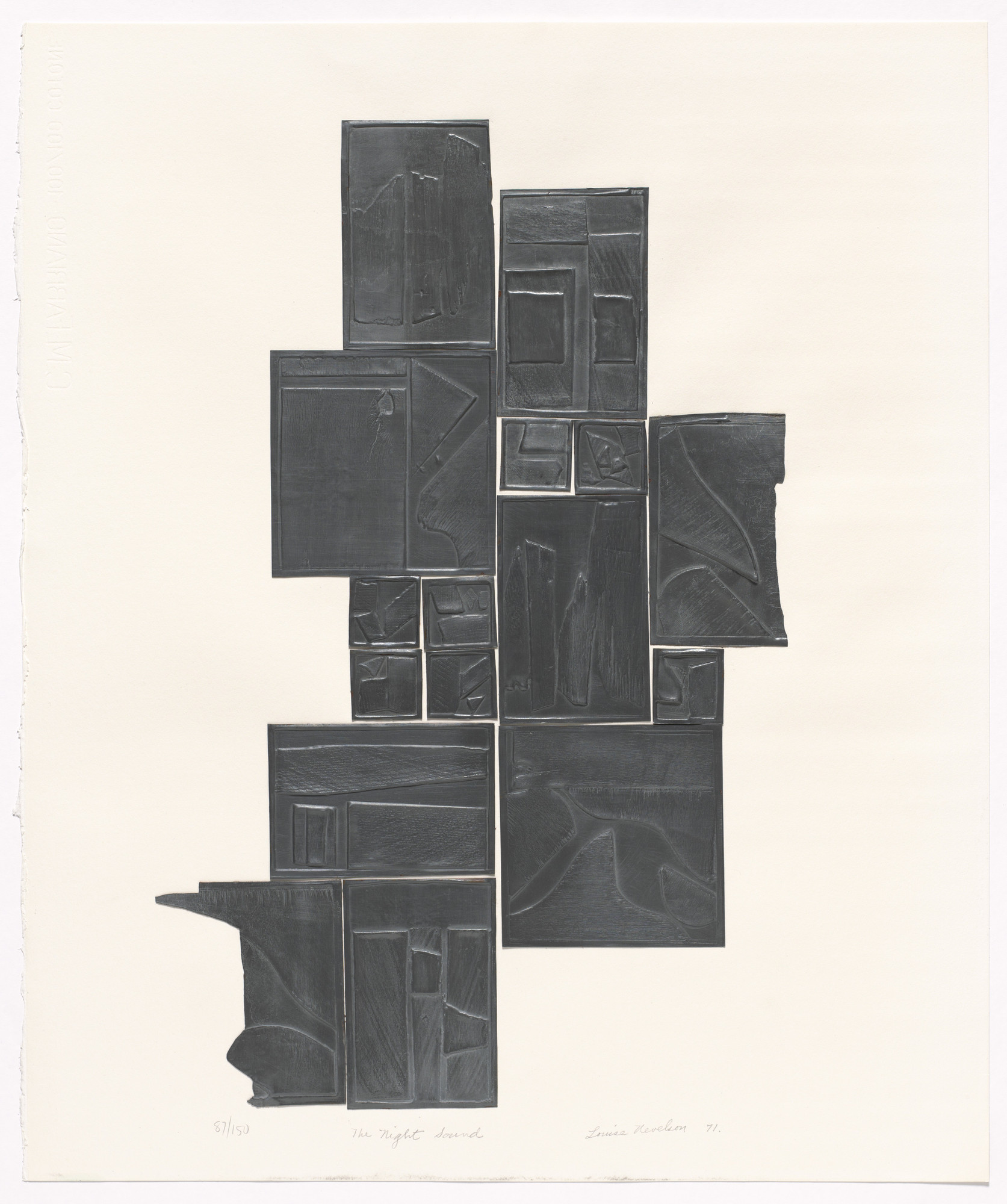 Louise Nevelson. The Night Sound