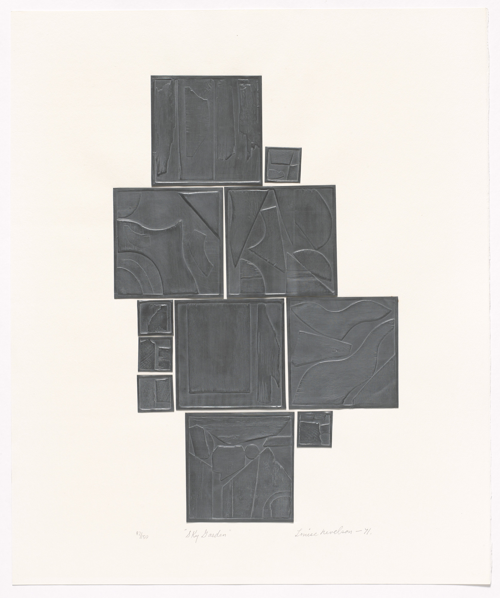 Louise Nevelson. Sky Garden