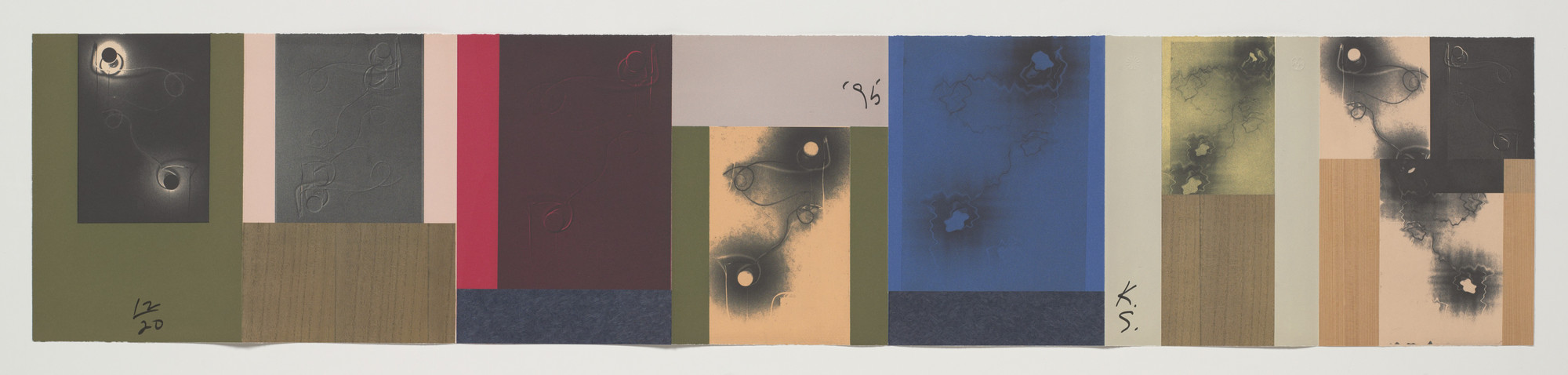 Keith Sonnier. Triple Loop from Computographics