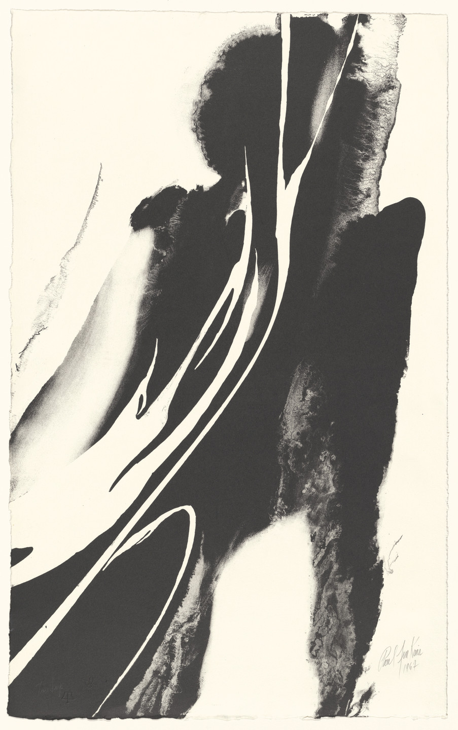 Paul Jenkins. Phenomena Synanon. 1967