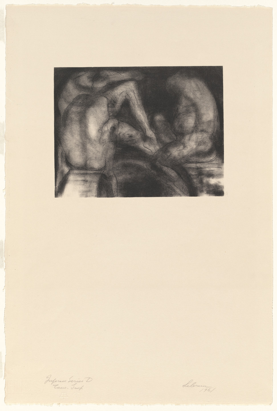 Rico Lebrun. Inferno Series - D. 1961