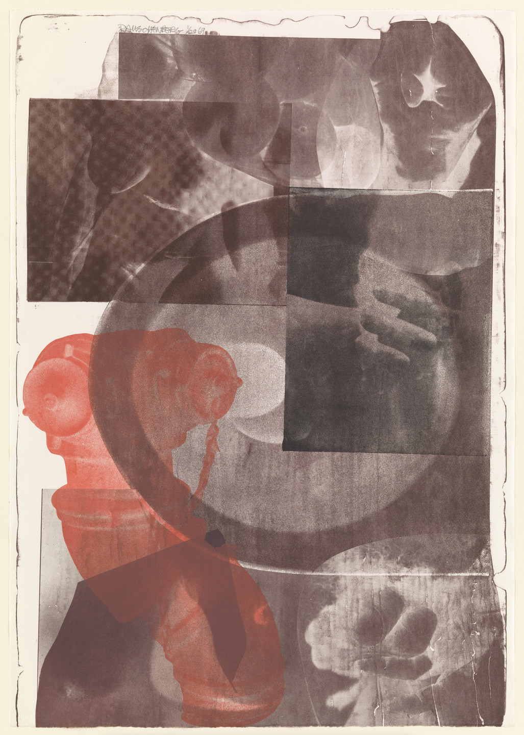 Robert Rauschenberg. Tides. 1969