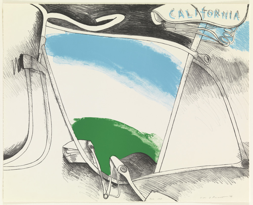 My Bicycle in California, Ikkō Narahara [奈良原一高], 1966