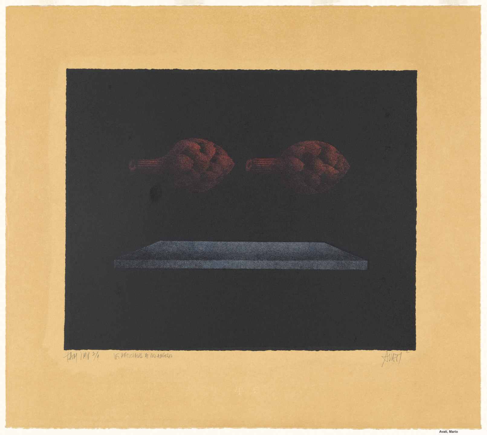 Mario Avati. Les Artichauts de Los Angeles. 1967