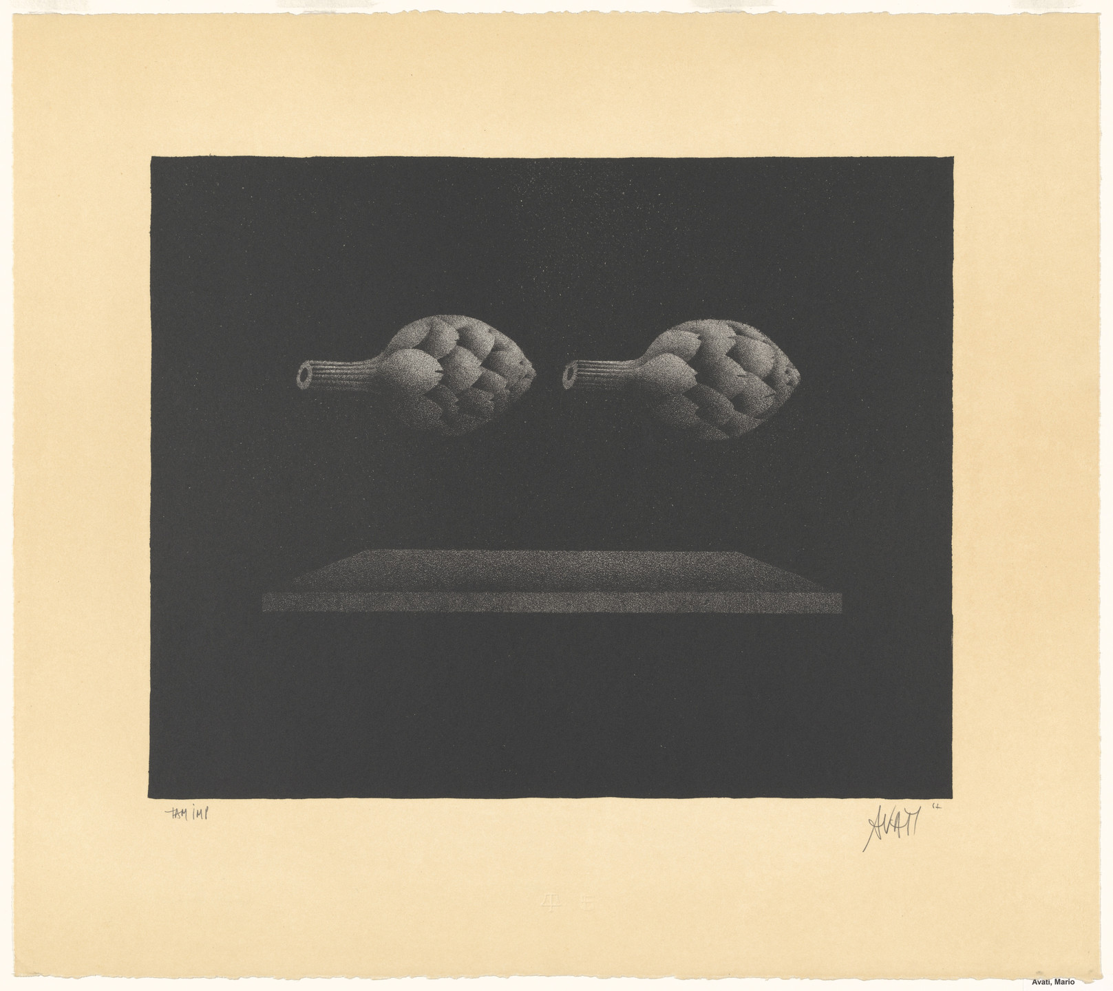 Mario Avati. Les Artichauts de Los Angeles. 1967