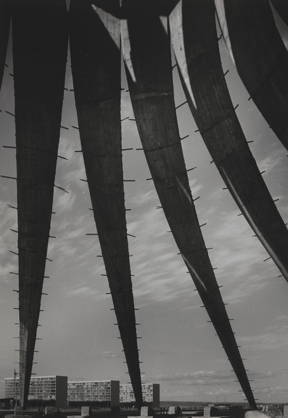 Lucien Hervé. Cathedral, Brasilia. 1961