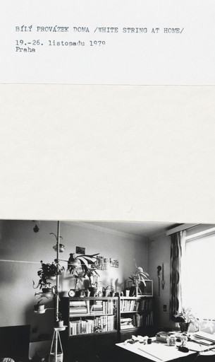 White string at home