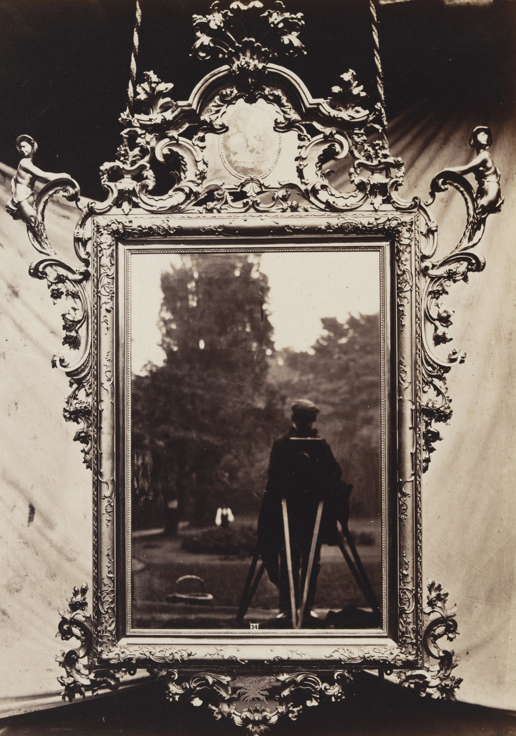 Charles Thurston Thompson. Venetian Mirror, c. 1700, from the Collection of John Webb. 1853