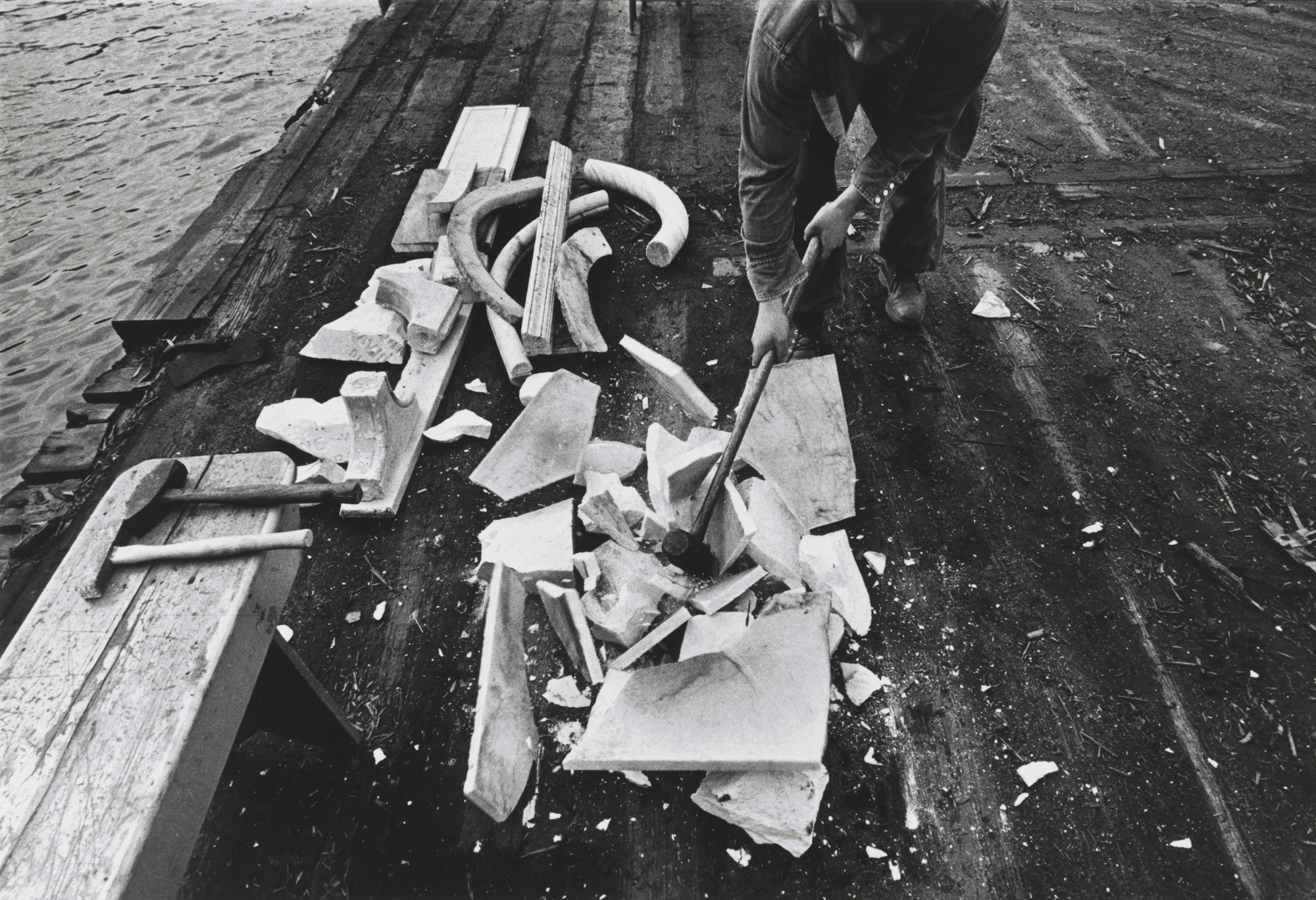 Italo Scanga, Harry Shunk, János Kender. The Breaking of the Marble. 1971