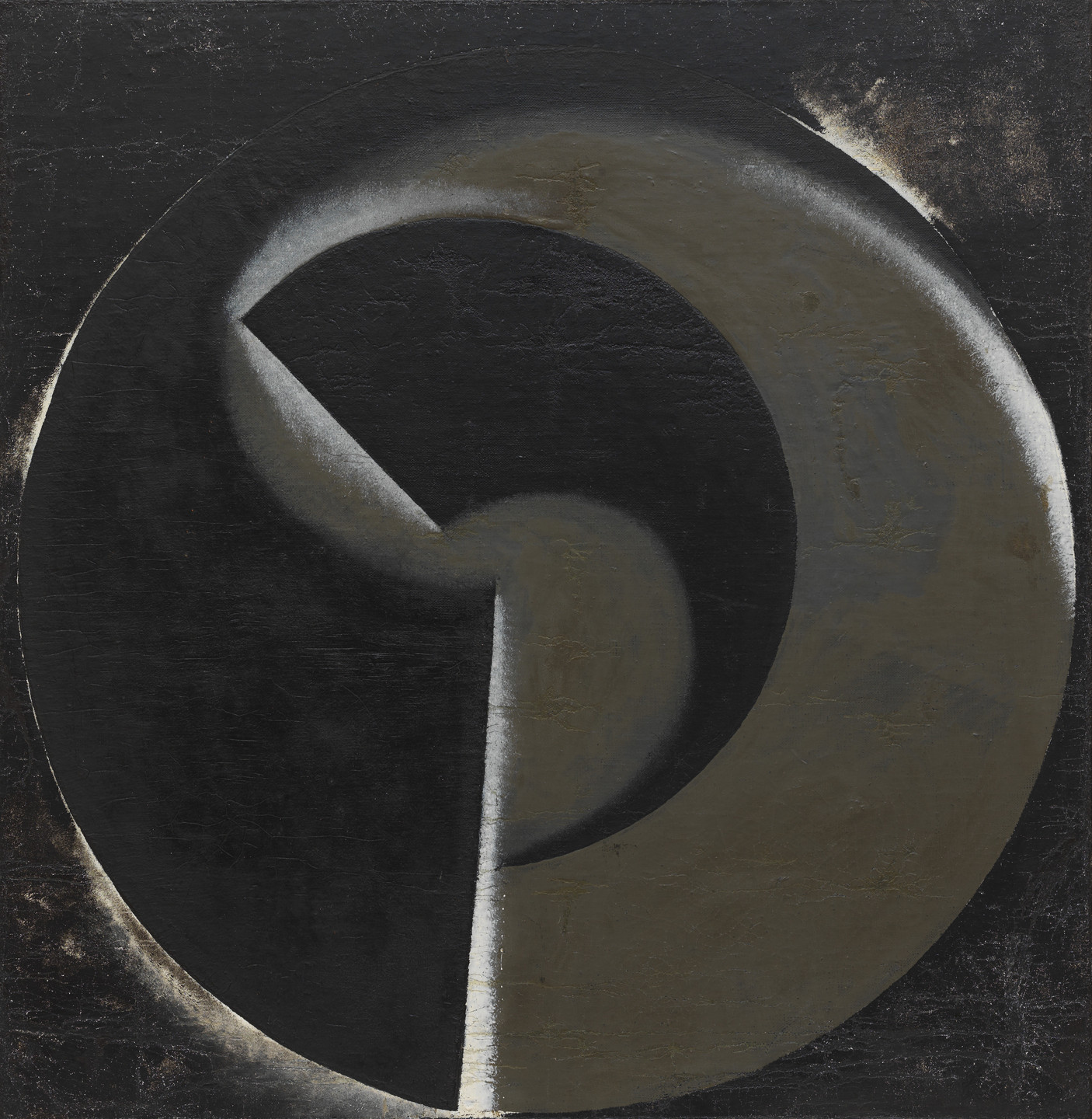 Aleksandr Rodchenko. Non-Objective Painting no. 80 (Black on Black). 1918