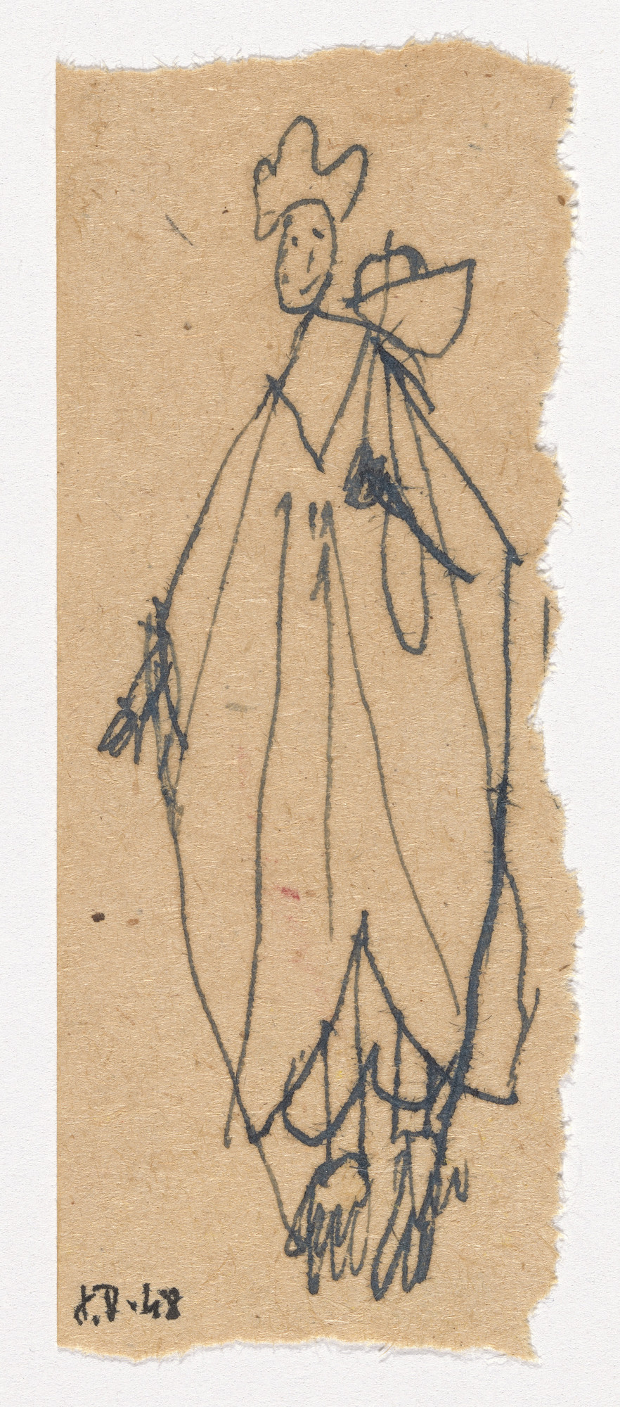 Jean Dubuffet. Sketchbook: El Golea, II