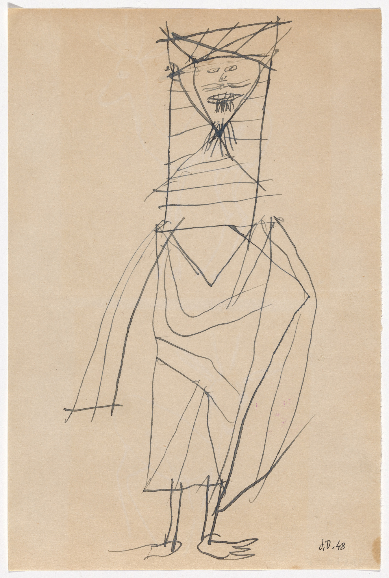 Jean Dubuffet. Sketchbook: El Golea, II