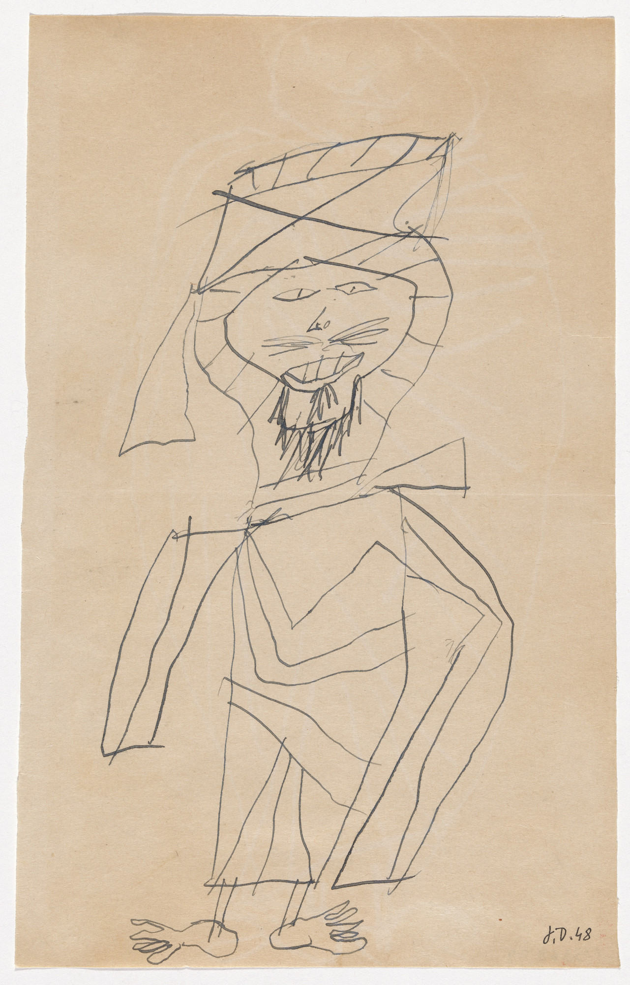 Jean Dubuffet. Sketchbook: El Golea, II