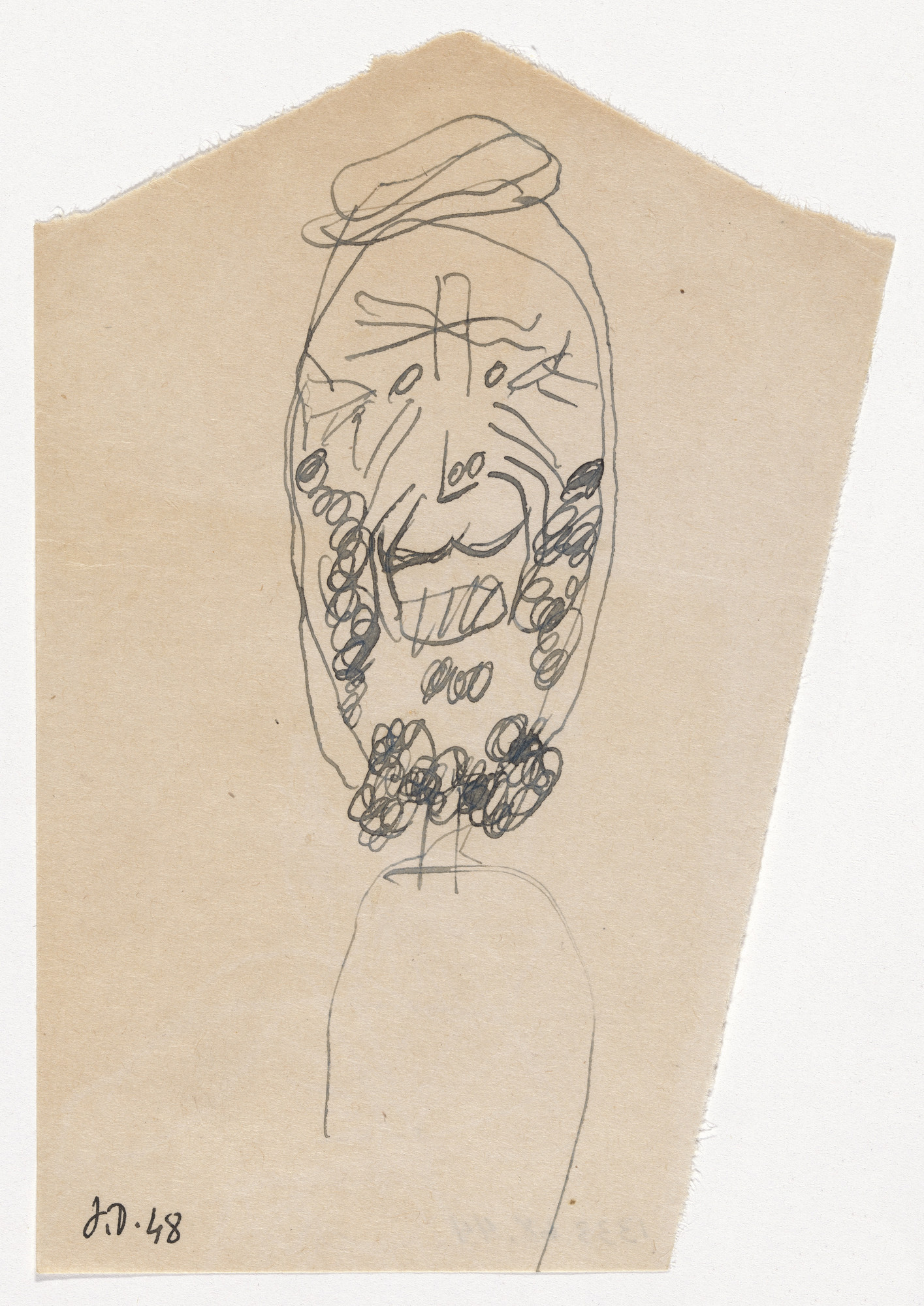 Jean Dubuffet. Sketchbook: El Golea, II