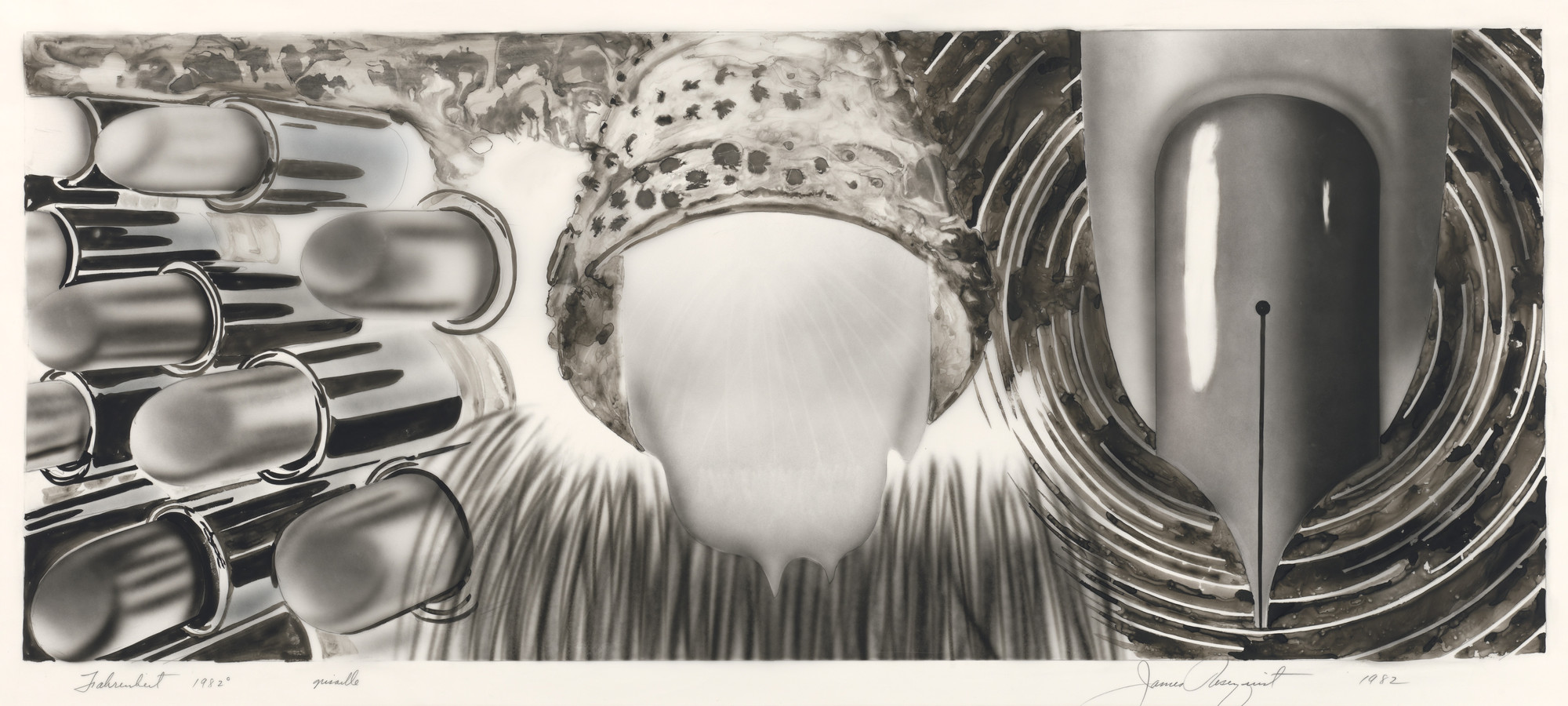 James Rosenquist. Fahrenheit 1982°. 1982