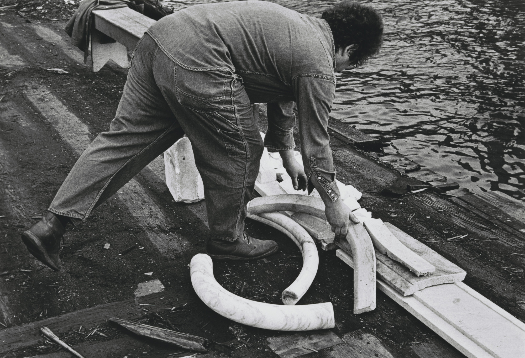 Italo Scanga, Harry Shunk, János Kender. The Breaking of the Marble. 1971