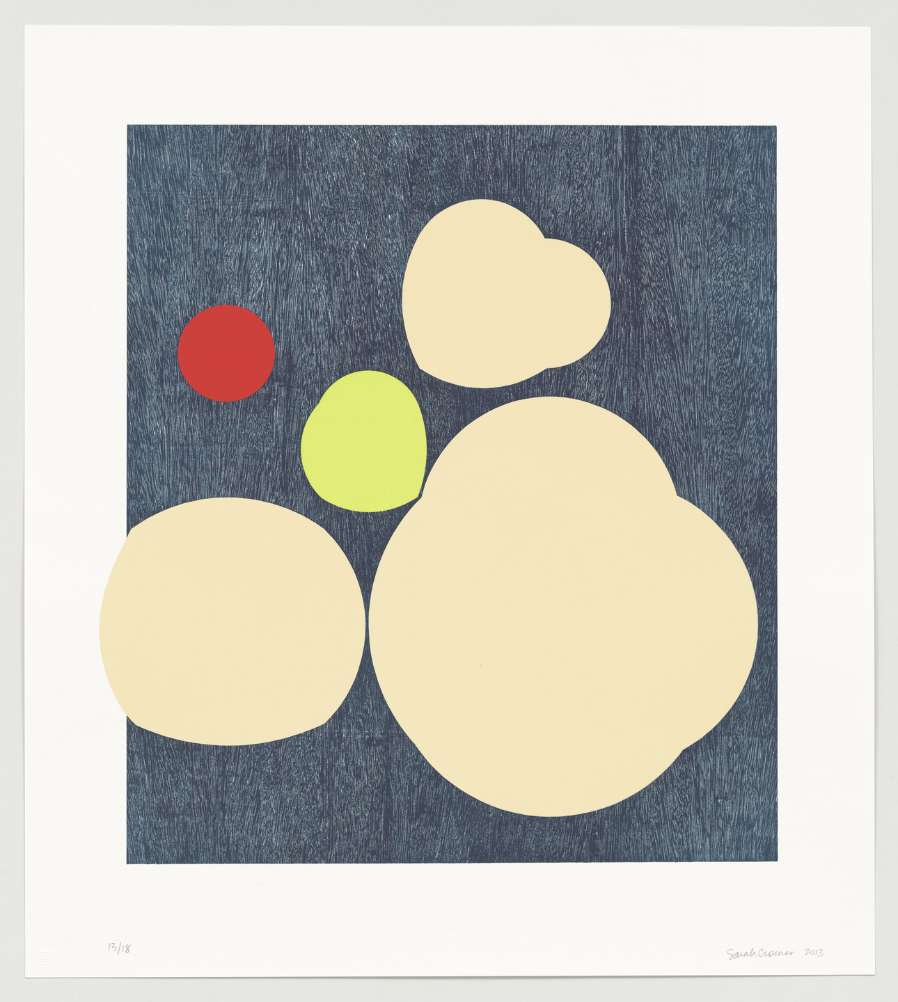 Sarah Crowner. Untitled (Spotlights), A. 2013
