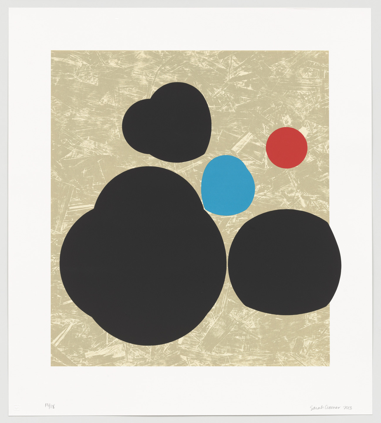 Sarah Crowner. Untitled (Spotlights), B. 2013