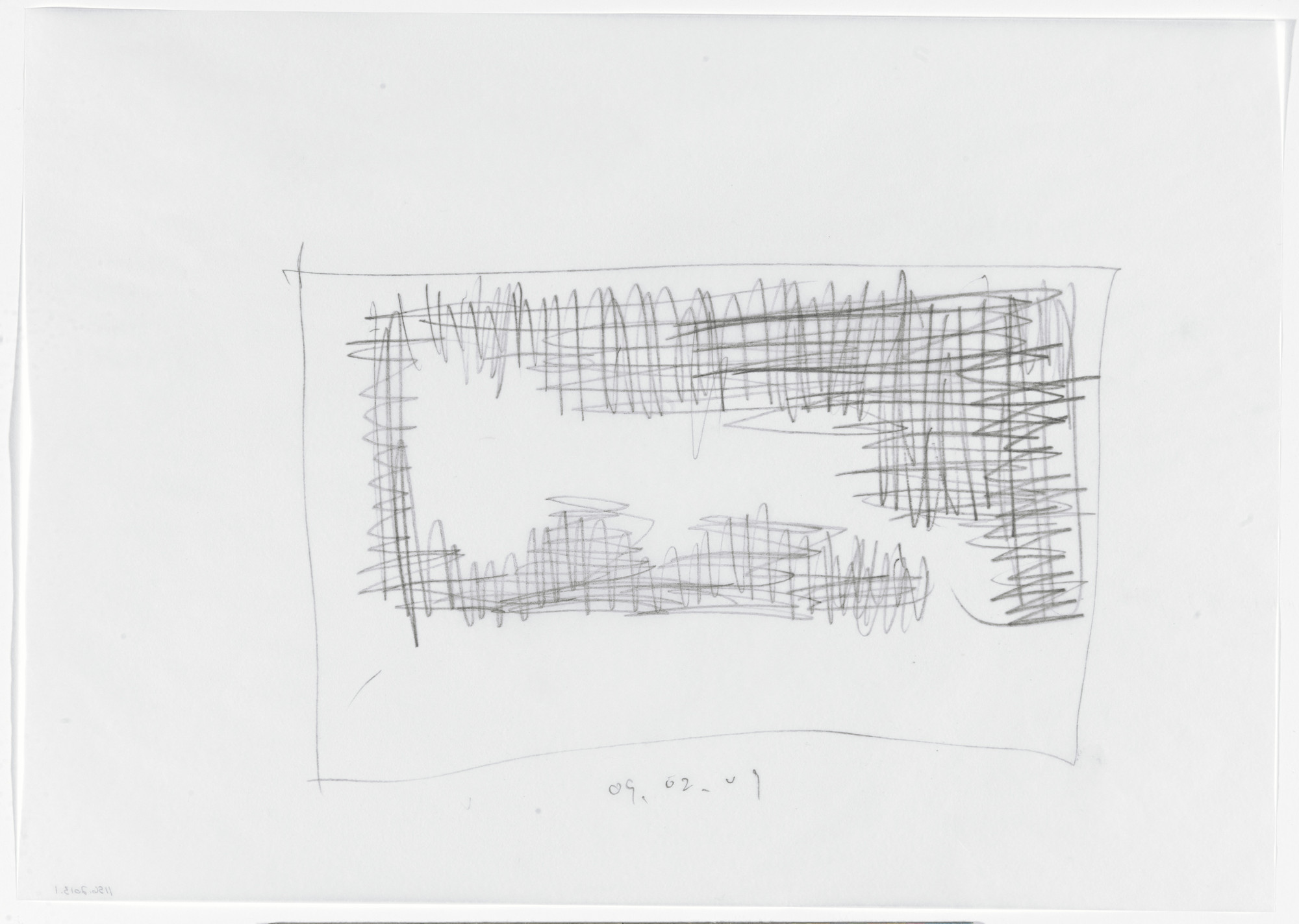 Kengo Kuma. GC Prostho Museum Research Center, Kasugai, Aichi, Japan (Elevation sketch). 2010