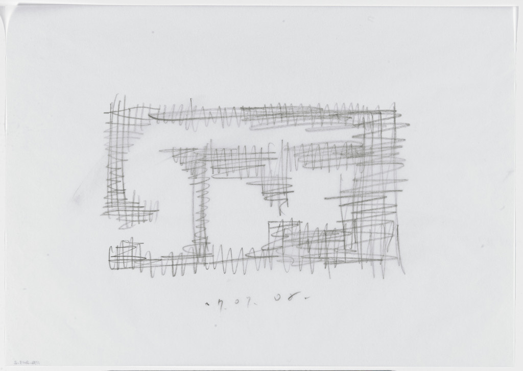 GC Prostho Museum Research Center, Kasugai, Aichi, Japan (Elevation sketch)