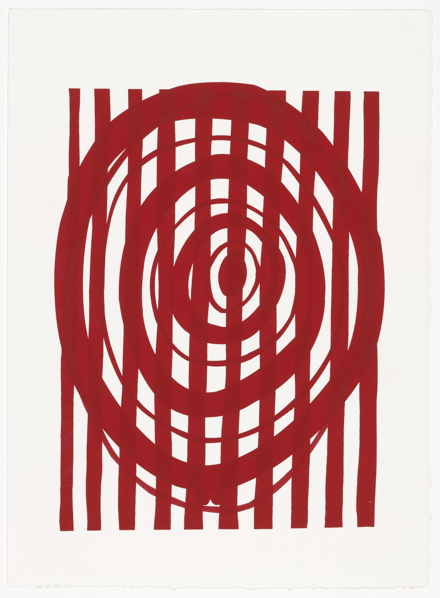 Louise Bourgeois. Untitled, state II of II, variant